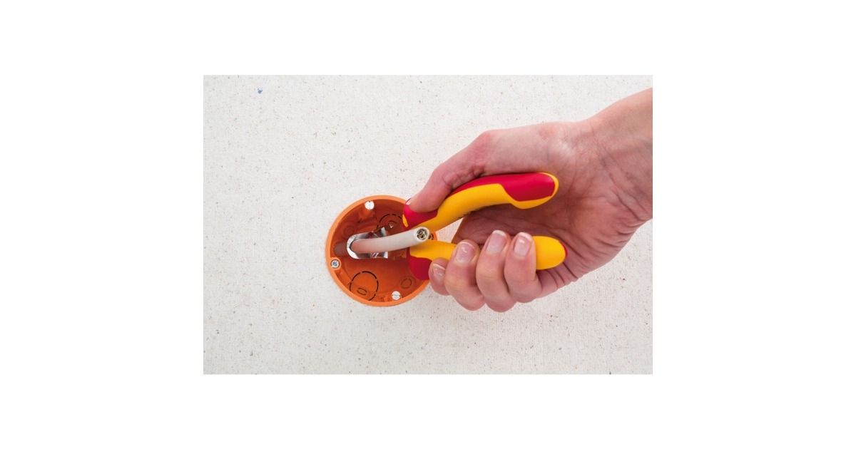 Wiha Installationszange TriCut Professional electric, Abisolier-Zange(rot/gelb)