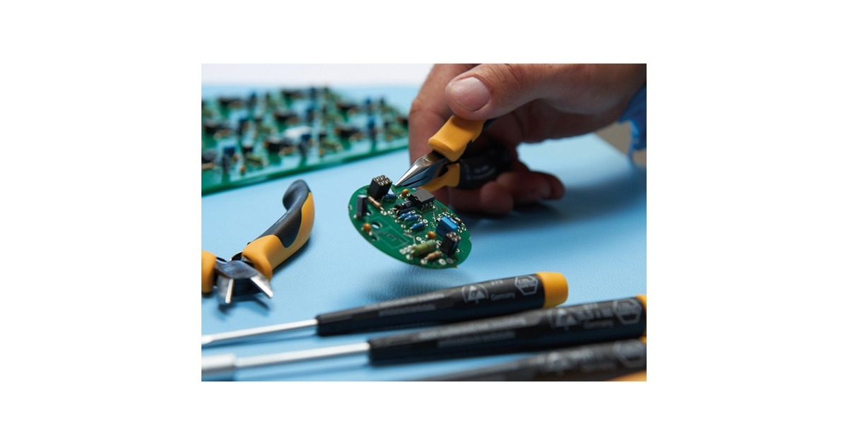 Wiha Schraubendreher-Set SoftFinish ESD, 5-teilig(gelb/schwarz)