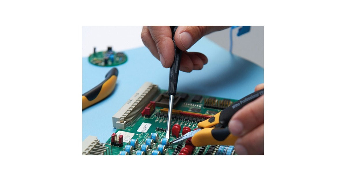 Wiha Schraubendreher-Set SoftFinish ESD, 5-teilig(gelb/schwarz)