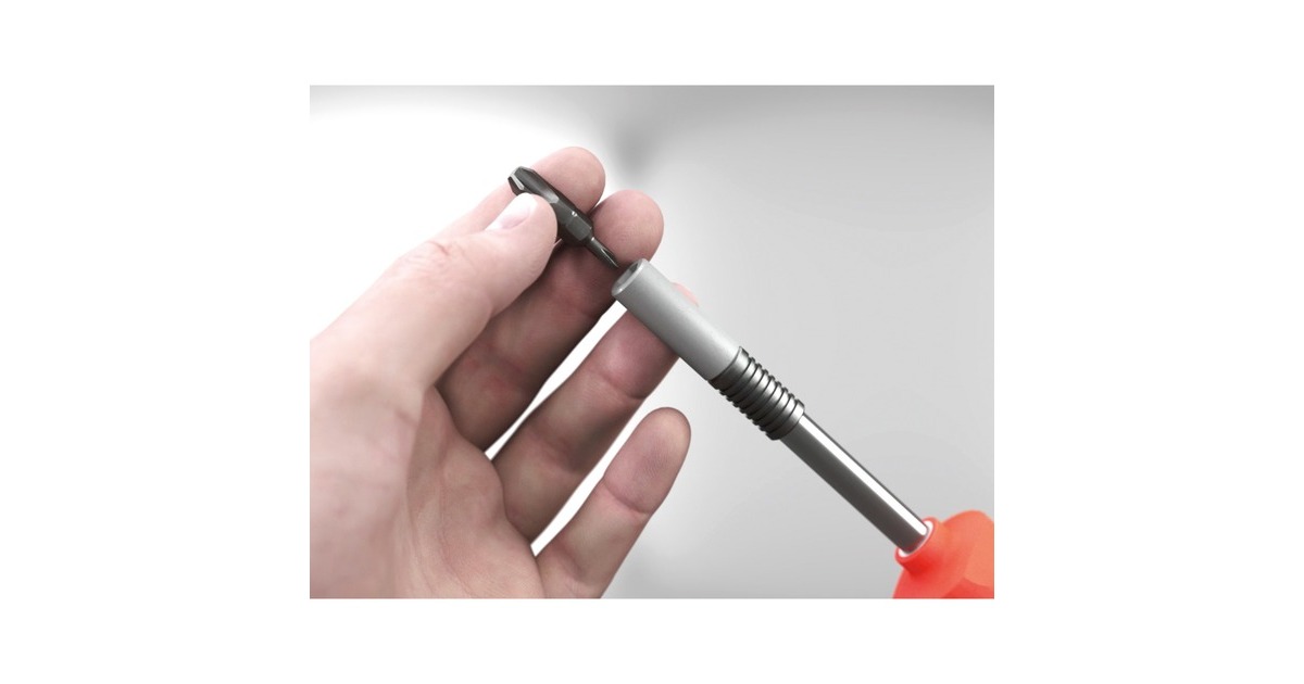 Wiha Schraubendreher mit Bit Magazin LiftUp 26one(schwarz/rot, 14-teilig, magnetisch)