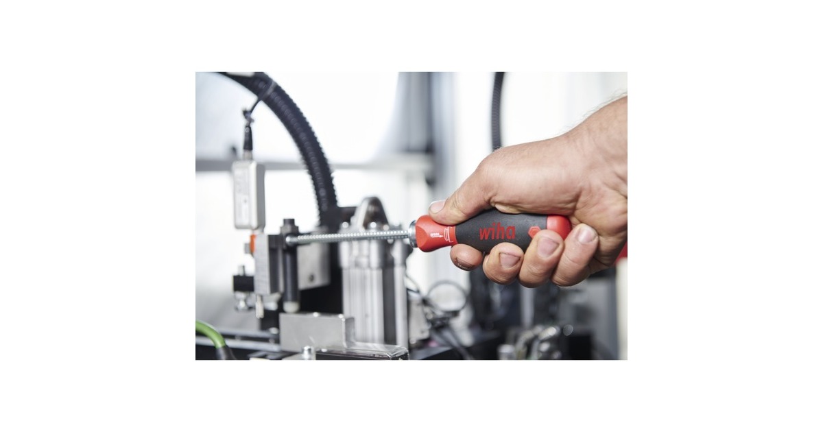 Wiha Schraubendreher mit Wechselklingen-Set SYSTEM 6(schwarz/rot, 12-teilig, mit Rolltasche)