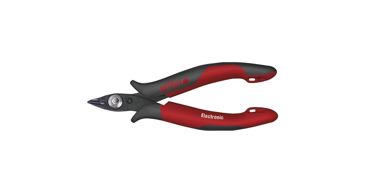 Wiha Seitenschneider Electronic, Schneid-Zange(rot/schwarz) Wiha Seitenschneider Electronic, Schneid-Zange(rot/schwarz)
