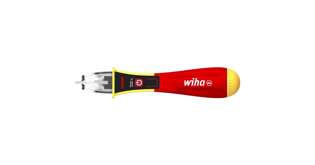 Wiha Spannungsprüfer Volt Detector, einpolig 90-1.000 V AC, Ortungsgerät(rot/gelb, berührungslos)