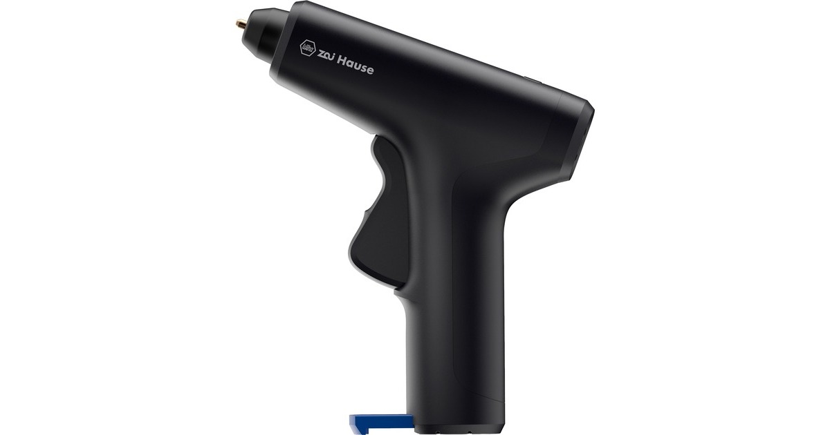 Wiha zai Hause 4V Akku-Heißklebepistole(schwarz, Li-Ion-Akku 3,6Volt 4,0Ah)