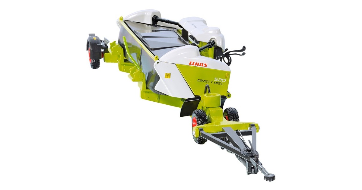 Wiking Claas Direct Disc 520 mit Schneidwerkwagen, Modellfahrzeug