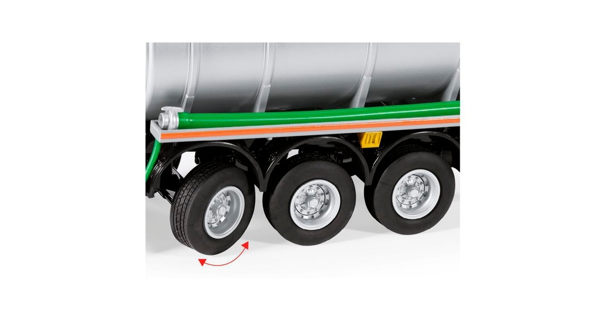 Wiking Kotte Tanksattelauflieger garant TSA 30.000, Modellfahrzeug(weiß)