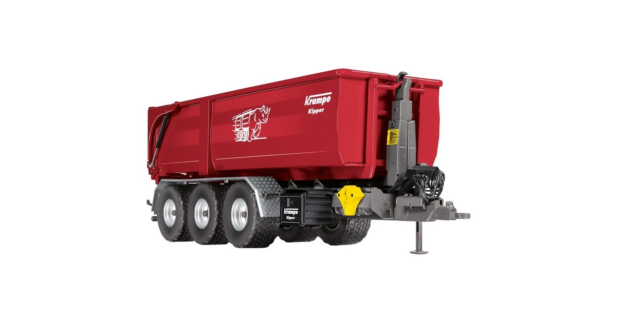 Wiking Krampe Hakenlift THL 30 L Abrollcontainer Big Body 750, Modellfahrzeug