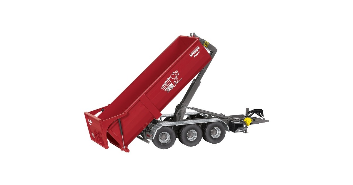 Wiking Krampe Hakenlift THL 30 L Abrollcontainer Big Body 750, Modellfahrzeug