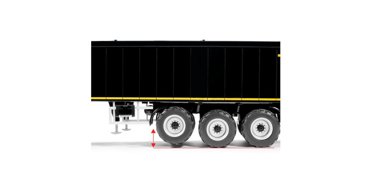 Wiking Krampe Rollbandwagen SB II 30/1070, Modellfahrzeug(schwarz)