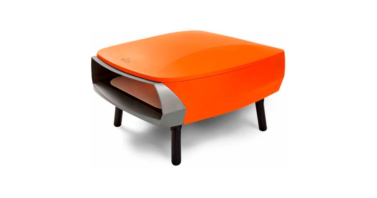 Witt Pizzaofen ETNA Fermo(orange, für Pizzen bis ca. Ø 40cm)
