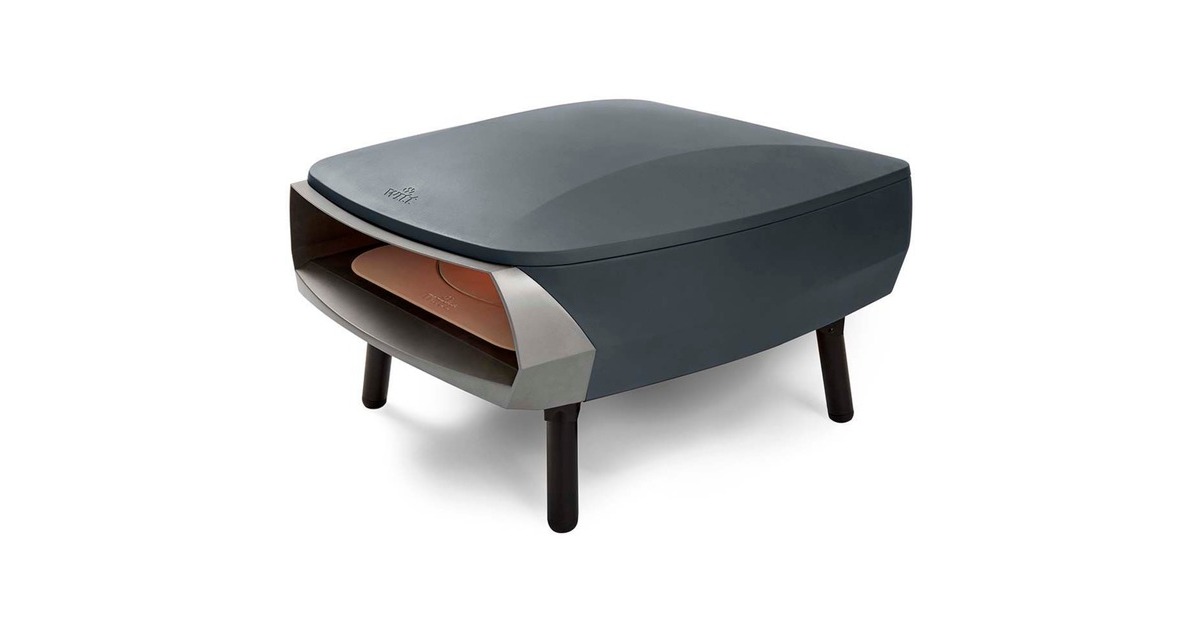 Witt Pizzaofen ETNA Rotante(graphit, für Pizzen bis ca. Ø 40cm, rotierender Pizzastein)