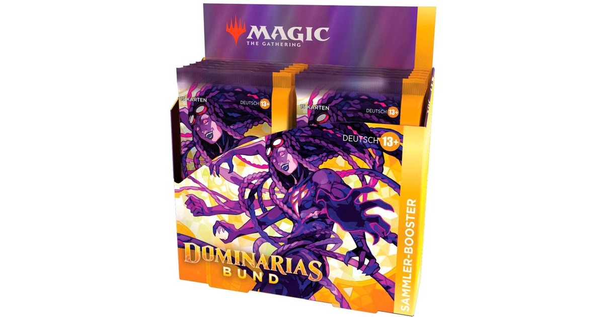 Wizards of the Coast Magic: The Gathering - Dominarias Bund Sammler Booster Display deutsch, Sammelkarten