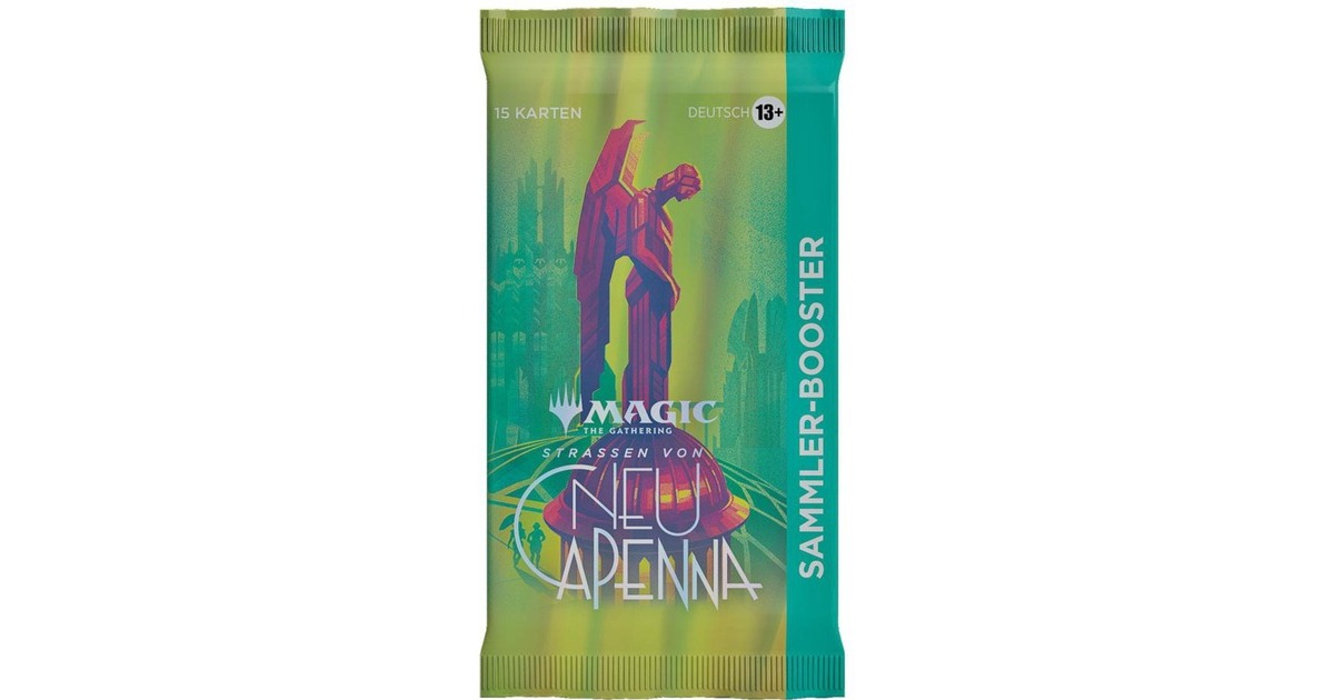 Wizards of the Coast Magic: The Gathering - Straßen von Neu-Capenna Sammler Booster Display deutsch, Sammelkarten