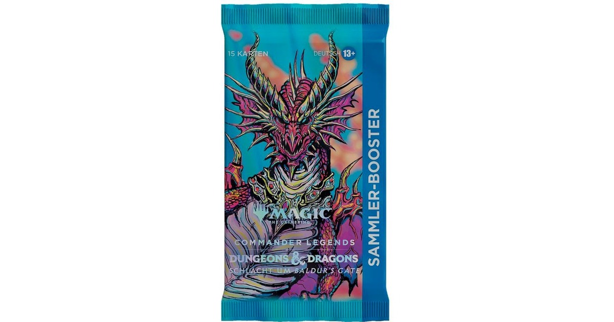 Wizards of the Coast Magic: The Gathering- Commander Legends: Schlacht um Baldur's Gate Sammler Booster Display deutsch, Sammelkarten