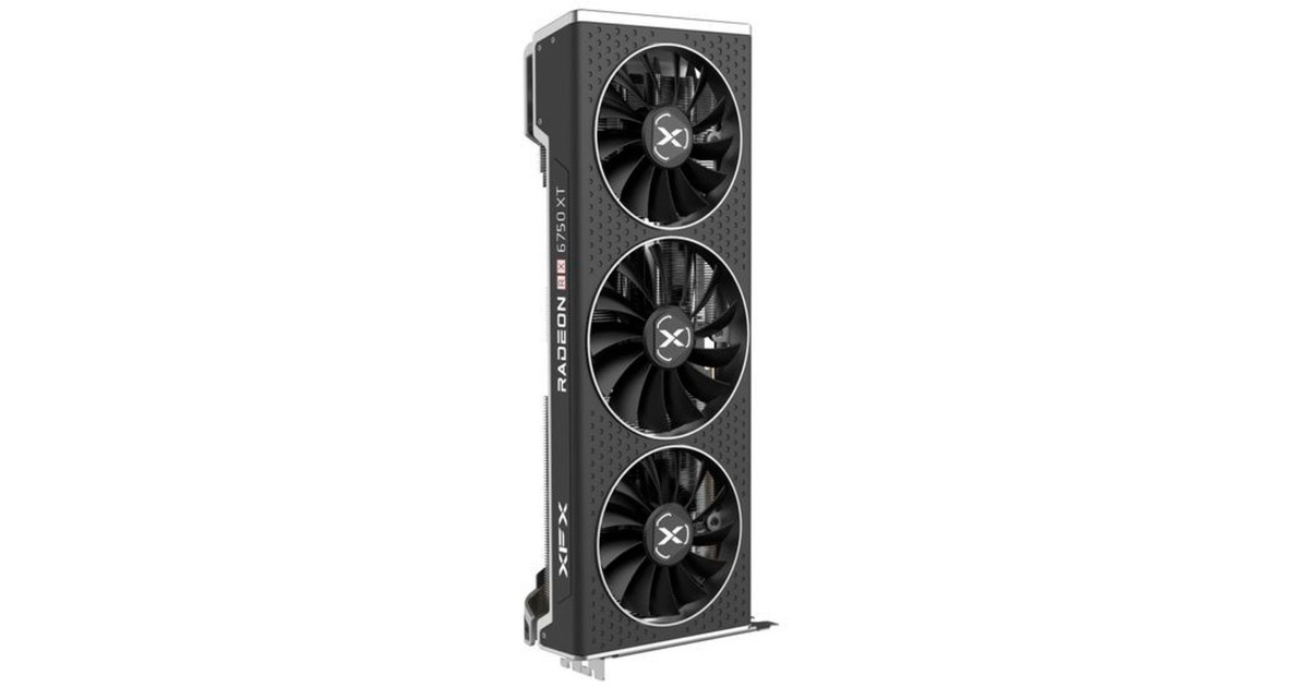 XFX Radeon RX 6750 XT SPEEDSTER QICK319 Core, Grafikkarte(RDNA 2, GDDR6, 3x DisplayPort, 1x HDMI 2.1)