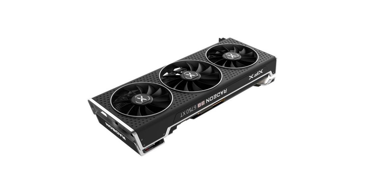 XFX Radeon RX 6750 XT SPEEDSTER QICK319 Core, Grafikkarte(RDNA 2, GDDR6, 3x DisplayPort, 1x HDMI 2.1)