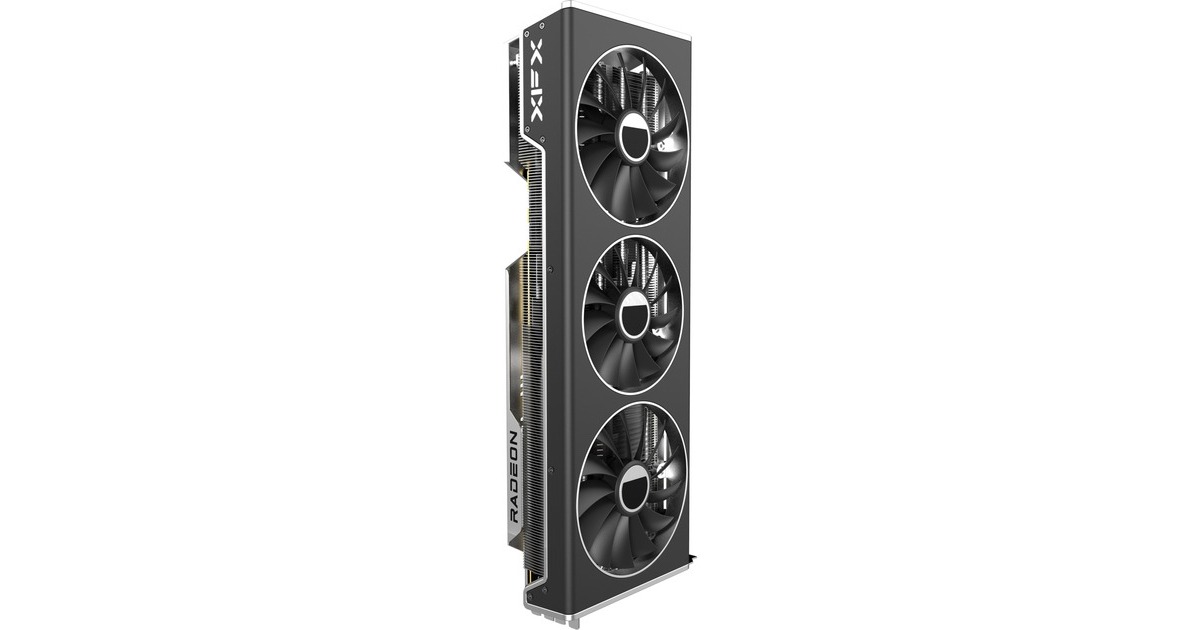 XFX Radeon RX 7800 XT SPEEDSTER MERC319 BLACK Gaming, Grafikkarte(RDNA 3, GDDR6, 3x DisplayPort, 1x HDMI 2.1)