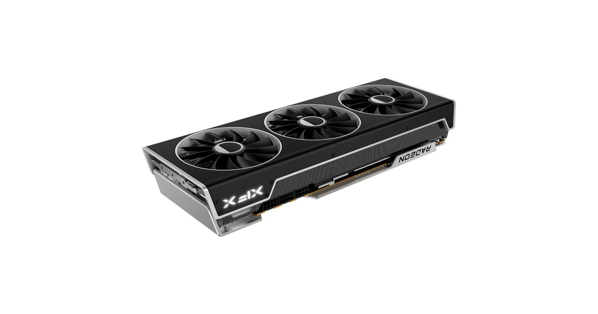 XFX Radeon RX 7900 XTX SPEEDSTER MERC 310 Black Edition, Grafikkarte(RDNA 3, GDDR6, 3x DisplayPort, 1x HDMI 2.1)