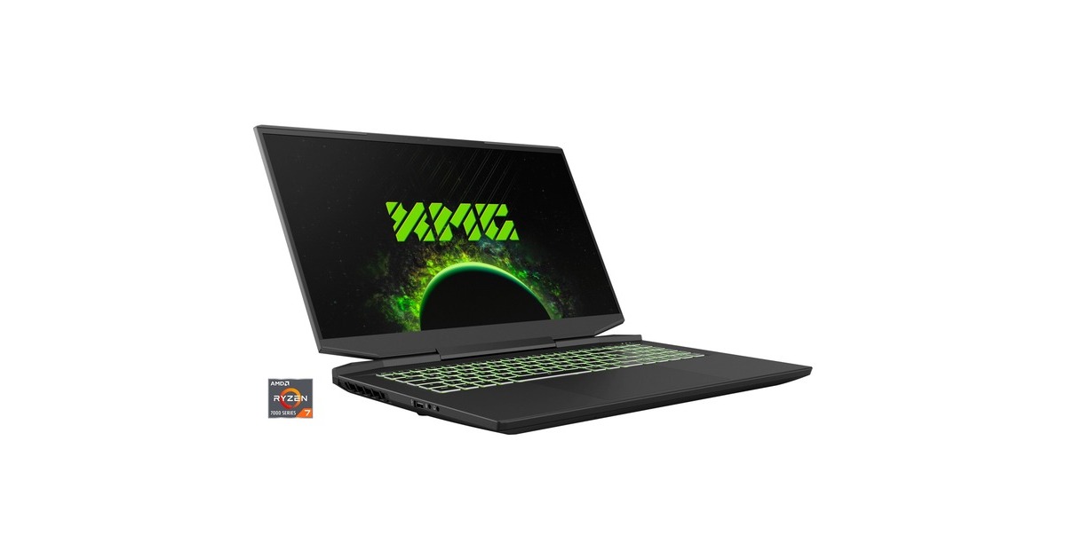XMG APEX 17 M23 (10506227), Gaming-Notebook(schwarz, Windows 11 Home 64-Bit, 39.6 cm (15.6 Zoll) & 144 Hz Display, 1 TB SSD)
