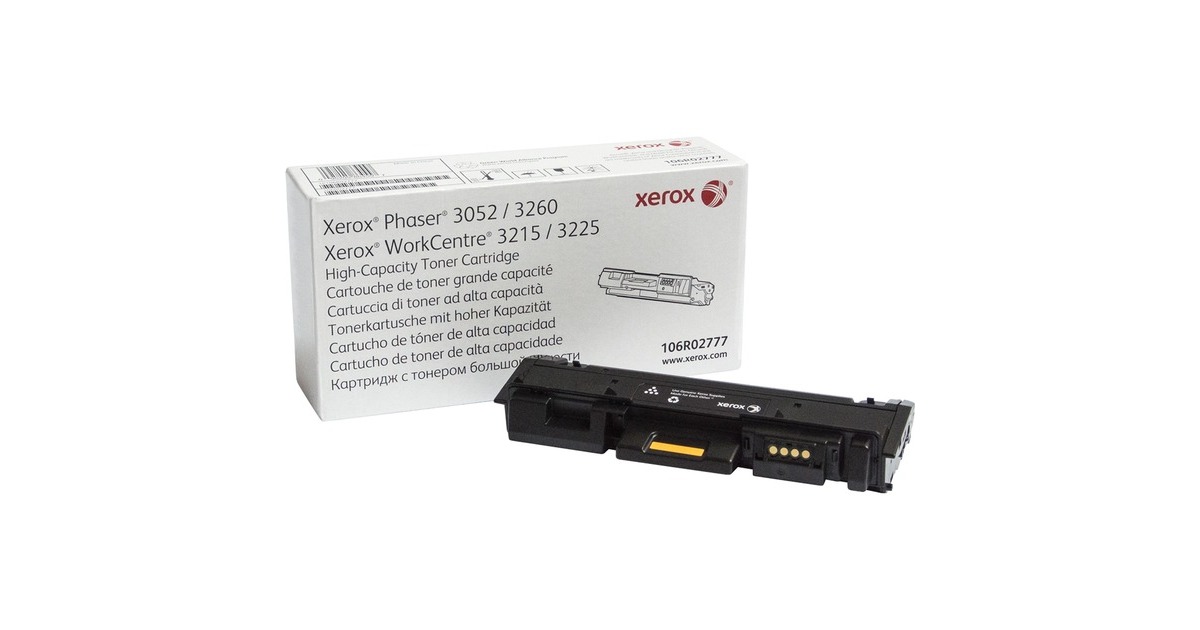 Xerox Toner schwarz 106R02777(schwarz)