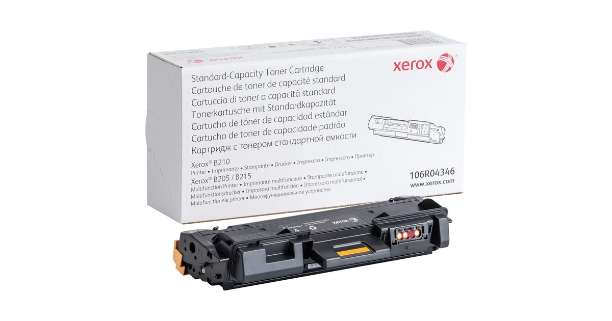 Xerox Toner schwarz 106R04346 Xerox Toner schwarz 106R04346