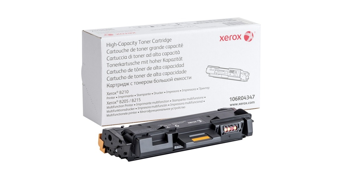 Xerox Toner schwarz 106R04347 Xerox Toner schwarz 106R04347