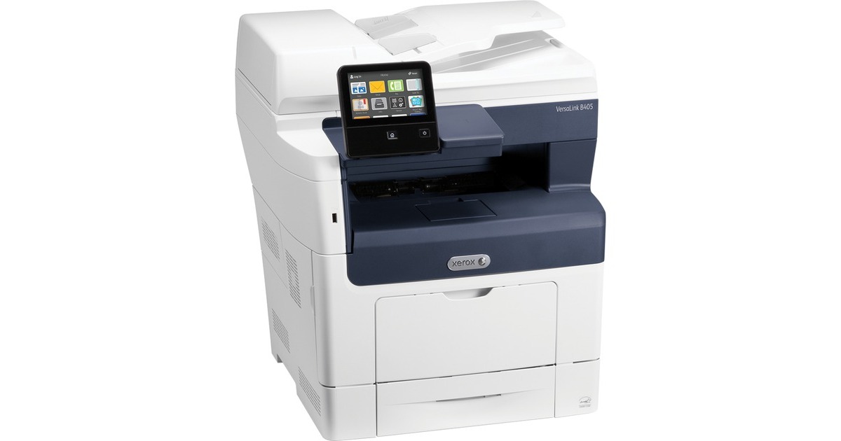 Xerox VersaLink B405DN, Multifunktionsdrucker(grau/blau, USB/LAN, Scan, Kopie, Fax)