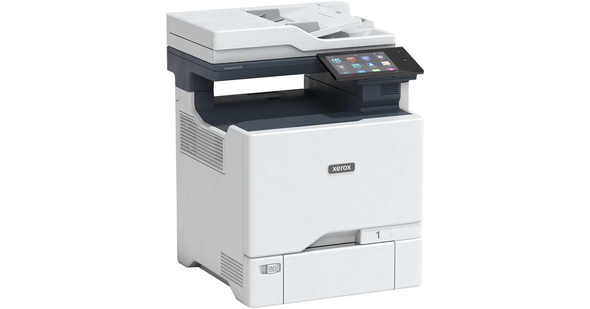 Xerox VersaLink C625DN, Multifunktionsdrucker(grau/blau, USB, LAN, Scan, Kopie, Fax)