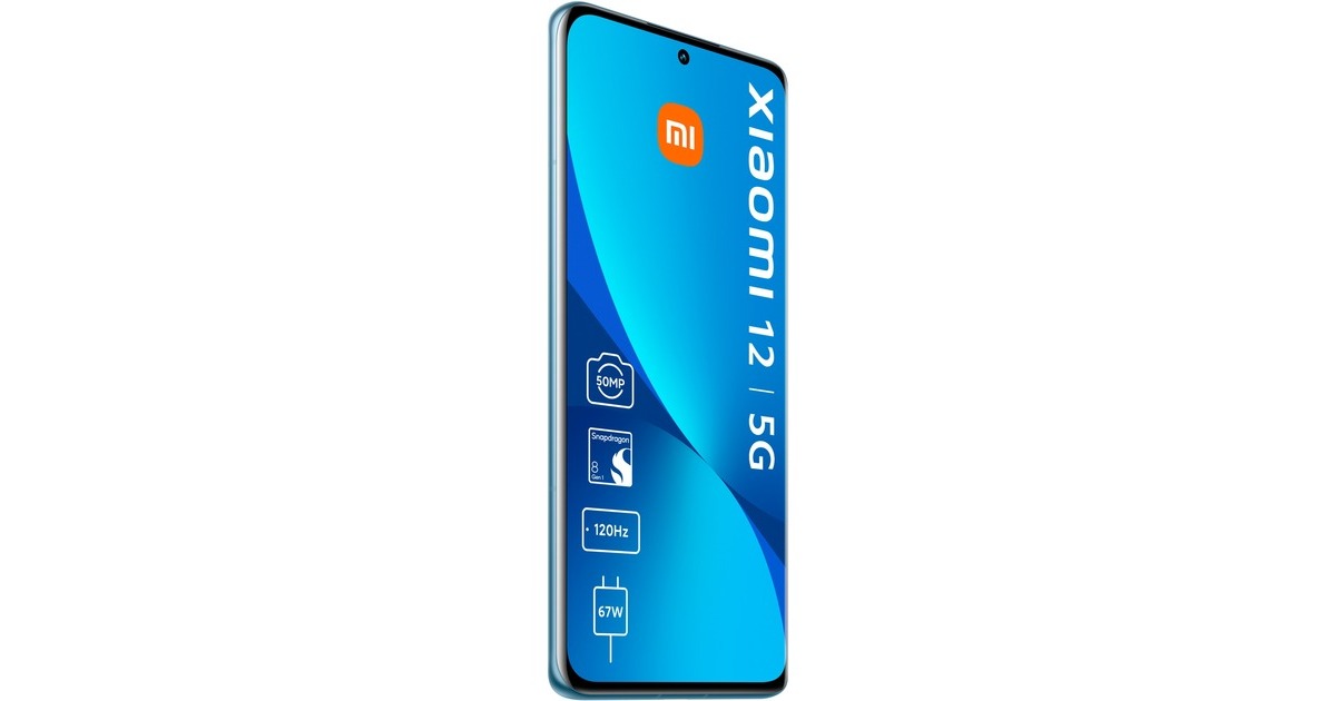 Xiaomi 12 256GB, Handy(Blue, Android 12)