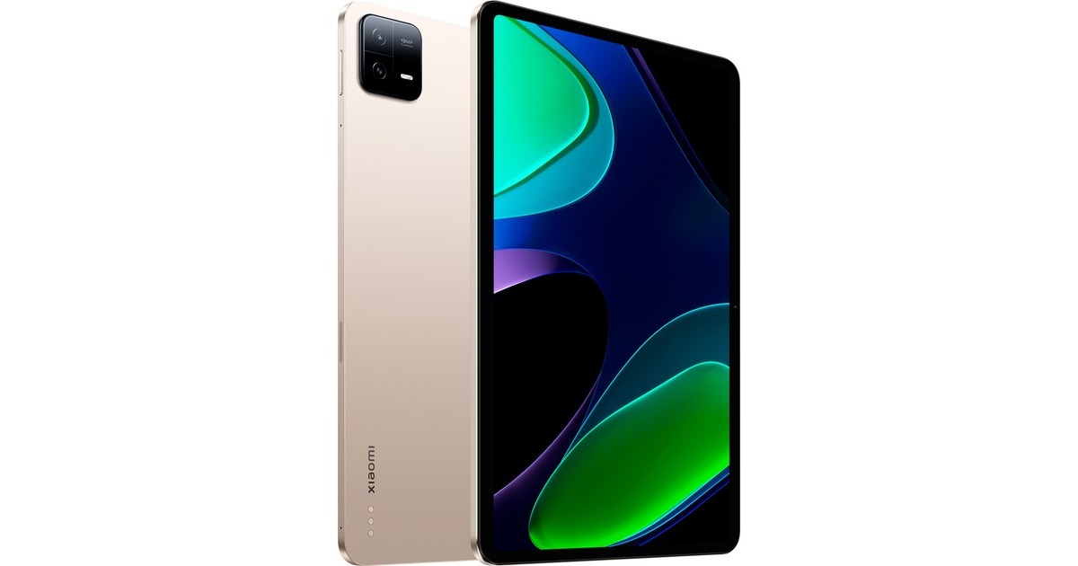 Xiaomi Pad 6 128GB, Tablet-PC(champagner, Android 13)