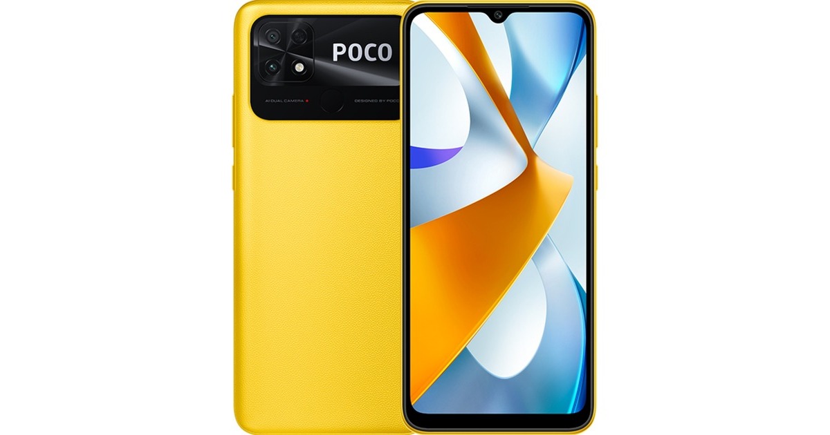 Xiaomi Poco C40 32GB, Handy(POCO Yellow, Android 11)