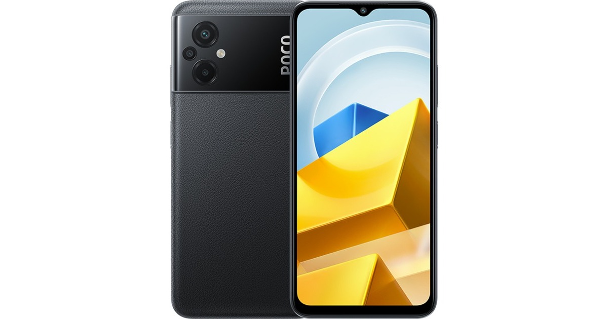 Xiaomi Poco M5 64GB, Handy(Black, Dual SIM, Android 12)
