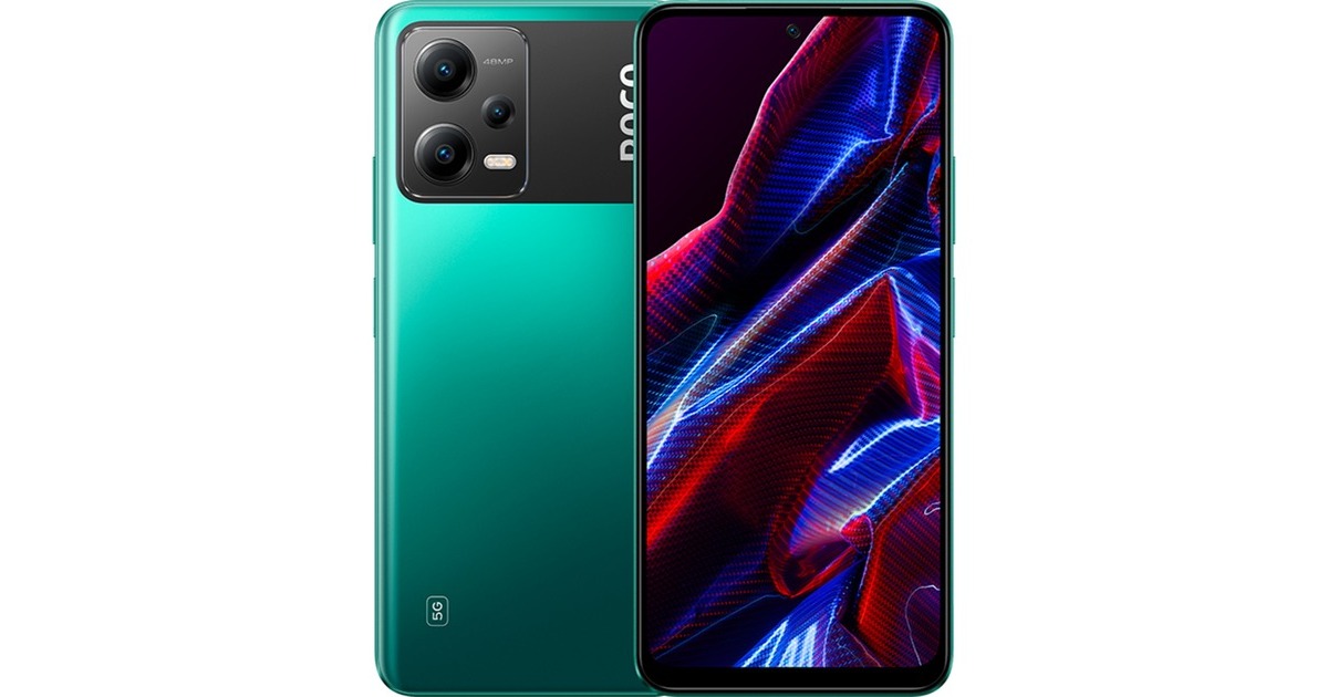 Xiaomi Poco X5 5G 256GB, Handy(Green, Dual SIM, Android 12)