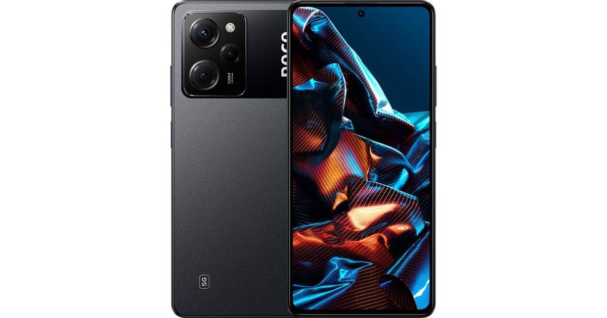 Xiaomi Poco X5 Pro 5G 128GB, Handy(Black, Dual SIM, Android 12)