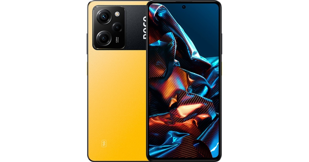 Xiaomi Poco X5 Pro 5G 256GB, Handy(Yellow, Dual SIM, Android 12)