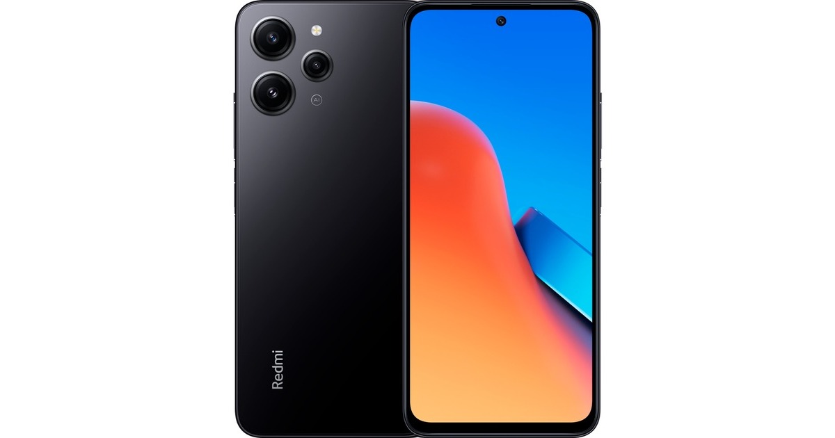Xiaomi Redmi 12 128GB, Handy(Midnight Black)