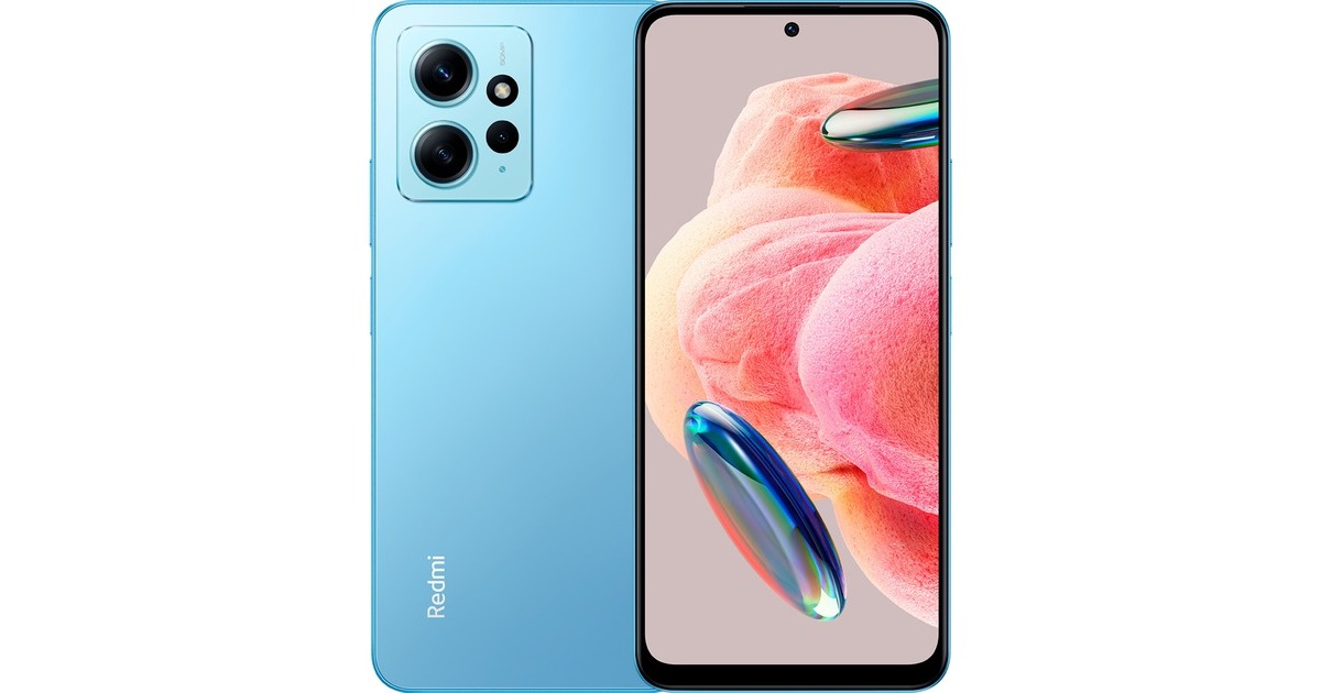 Xiaomi Redmi Note 12 128GB, Handy(Ice Blue, Android 13, Dual SIM) Xiaomi Redmi Note 12 128GB, Handy(Ice Blue, Android 13, Dual SIM)