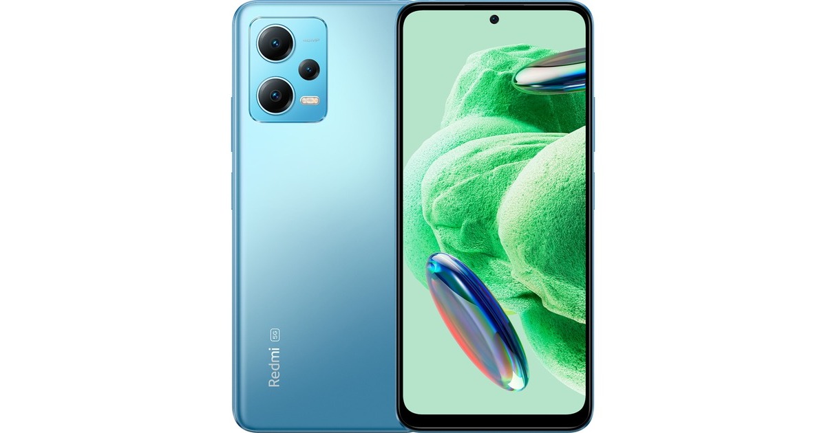 Xiaomi Redmi Note 12 5G 128GB, Handy(Ice Blue, Android 12, Dual SIM) Xiaomi Redmi Note 12 5G 128GB, Handy(Ice Blue, Android 12, Dual SIM)