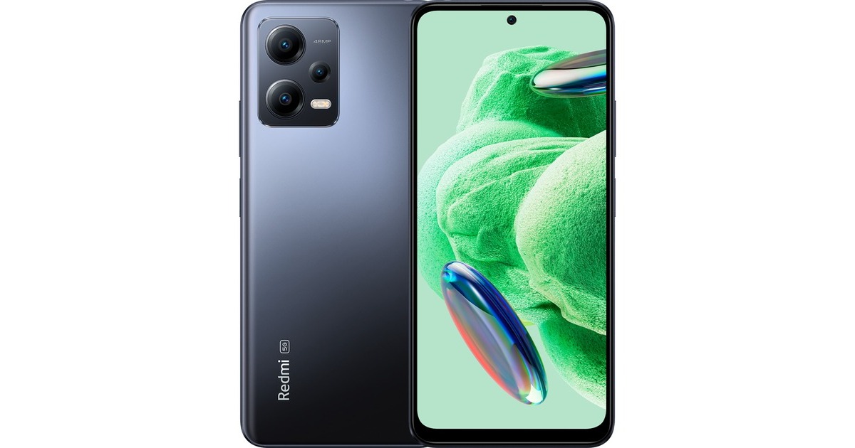 Xiaomi Redmi Note 12 5G 128GB, Handy(Onyx Gray, Android 12, Dual SIM) Xiaomi Redmi Note 12 5G 128GB, Handy(Onyx Gray, Android 12, Dual SIM)