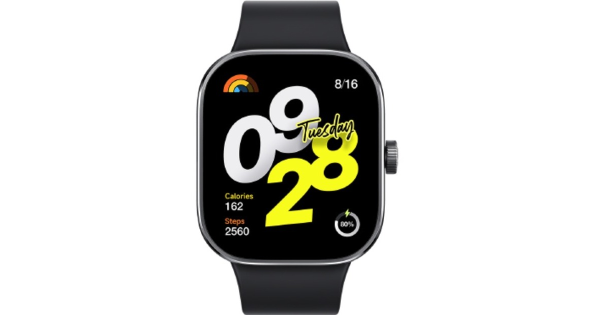 Xiaomi Redmi Watch 4, Smartwatch(schwarz)