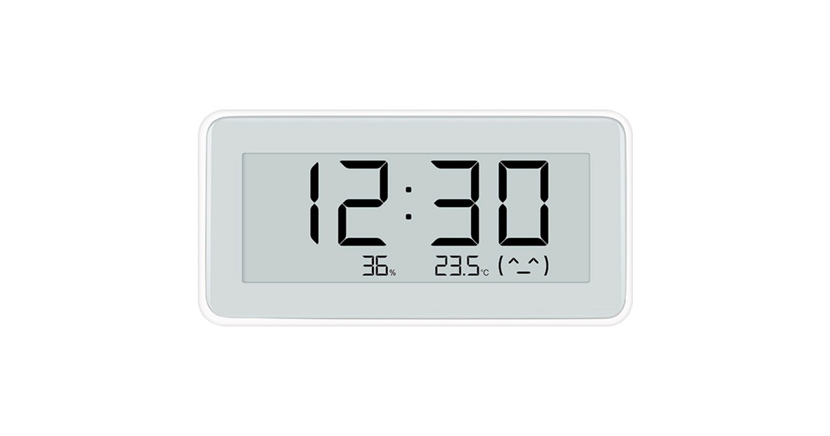 Xiaomi Temperatur und Humidity Monitor Clock, Thermometer(weiß)