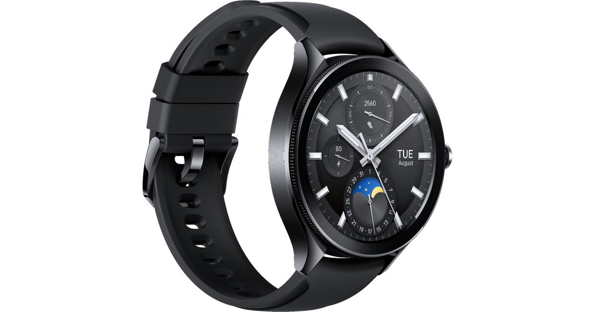 Xiaomi Watch 2 Pro, Smartwatch(schwarz/schwarz, Bluetooth)