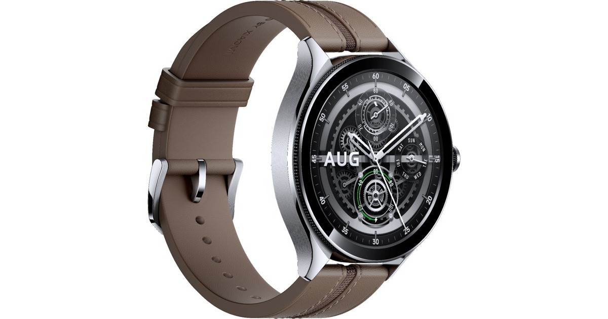 Xiaomi Watch 2 Pro, Smartwatch(silber/braun, LTE)