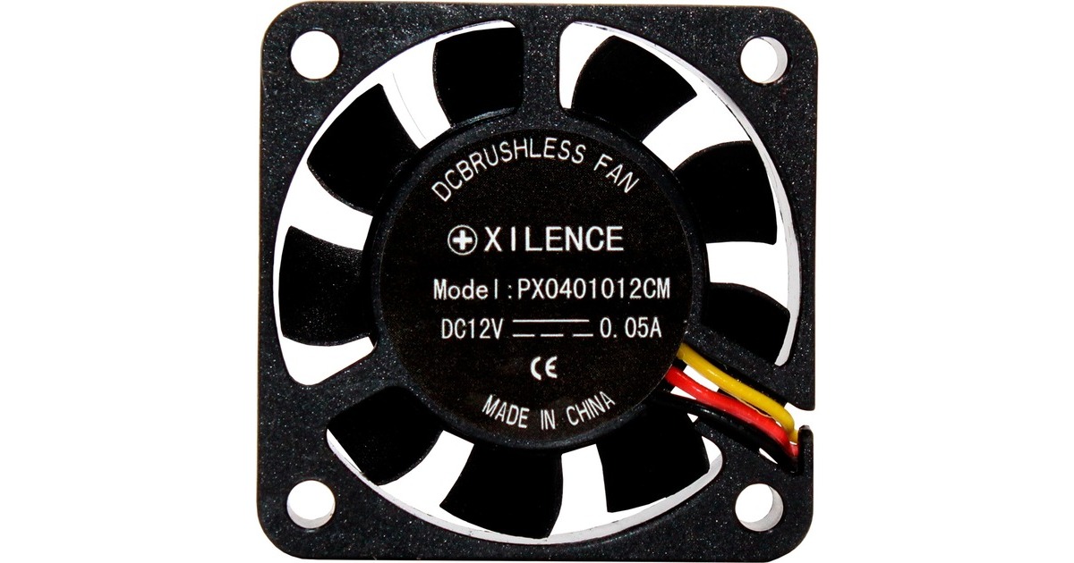 Xilence Case fan 40x40x10, Gehäuselüfter(schwarz)