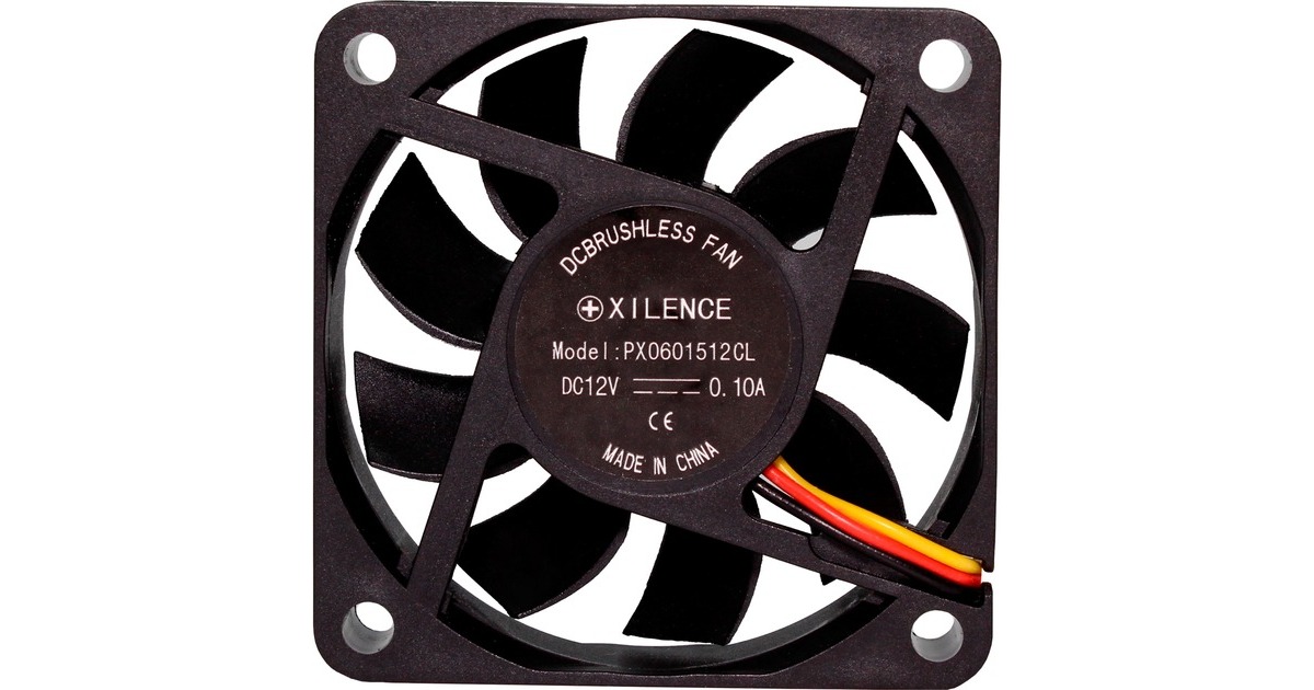 Xilence Case fan 60x60x15, Gehäuselüfter(schwarz)