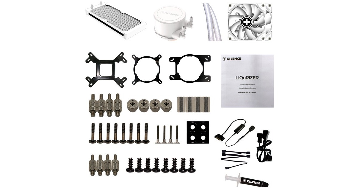 Xilence LiQuRizer LQ240.W.ARGB 240mm, Wasserkühlung(weiß)