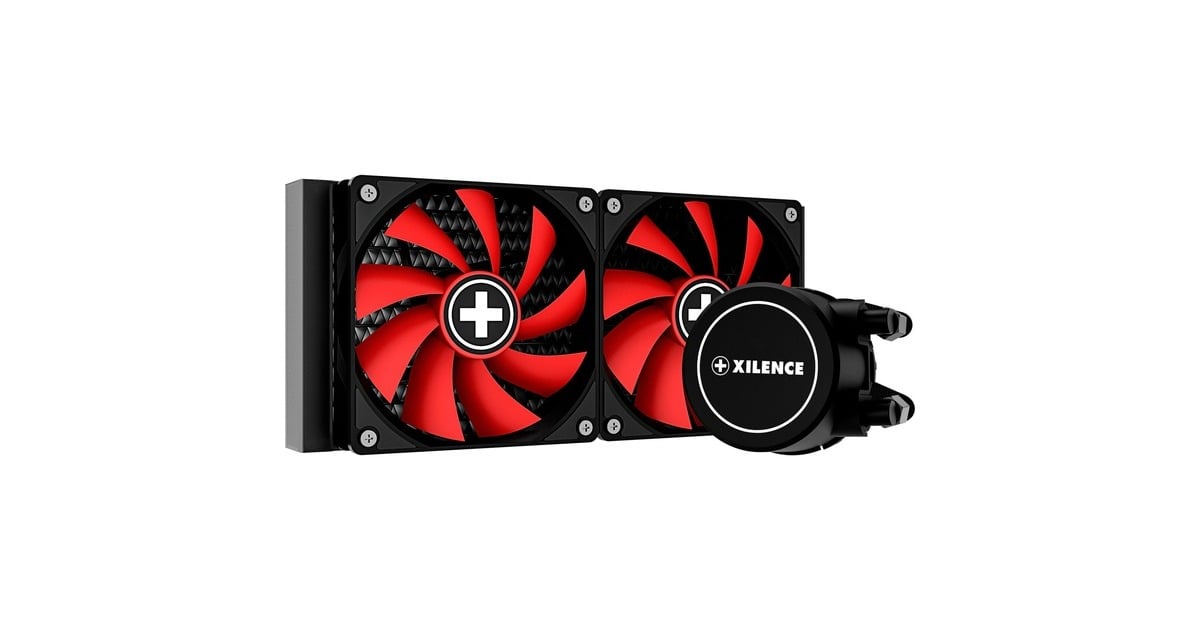 Xilence LiQuRizer LQ240mm, Wasserkühlung(schwarz/rot)