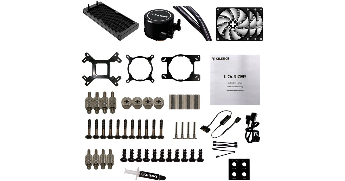 Xilence LiQuRizer LQ360 ARGB 360mm, Wasserkühlung(schwarz)