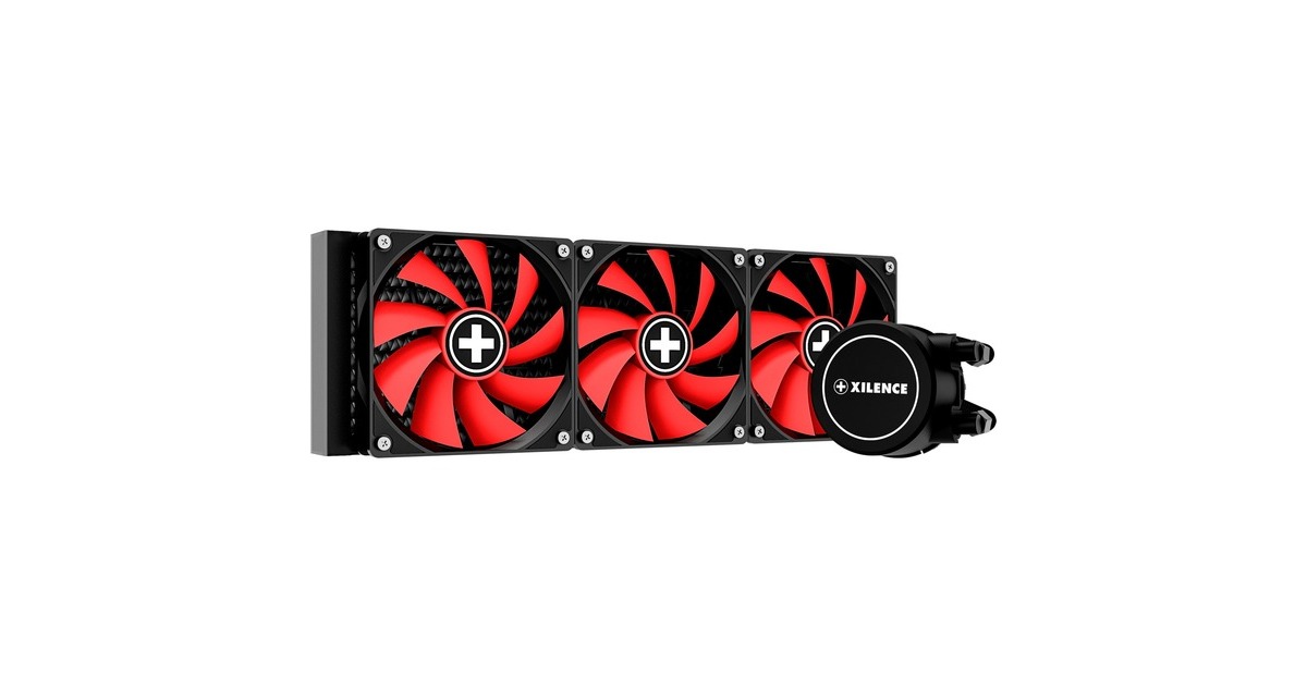 Xilence LiQuRizer LQ360mm, Wasserkühlung(schwarz/rot)