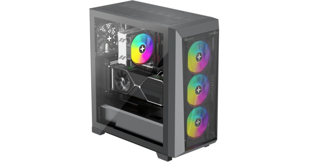 Xilence PCIe 4.0 Riser Kabel Set XZ107, Verlängerungskabel(schwarz, für Xilence X Case X912.ARGB Gaming Gehäuse)